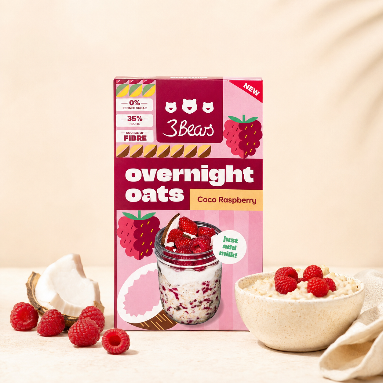 Overnight Oats Meal Prep-Set – Summer Edition – Bild 4